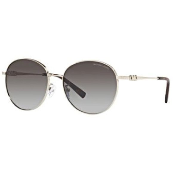 NEW ORIGINAL MICHAEL KORS MK1119 ALPINE 10148G Light Gold/Dark Grey Grad. 57mm - Picture 1 of 10